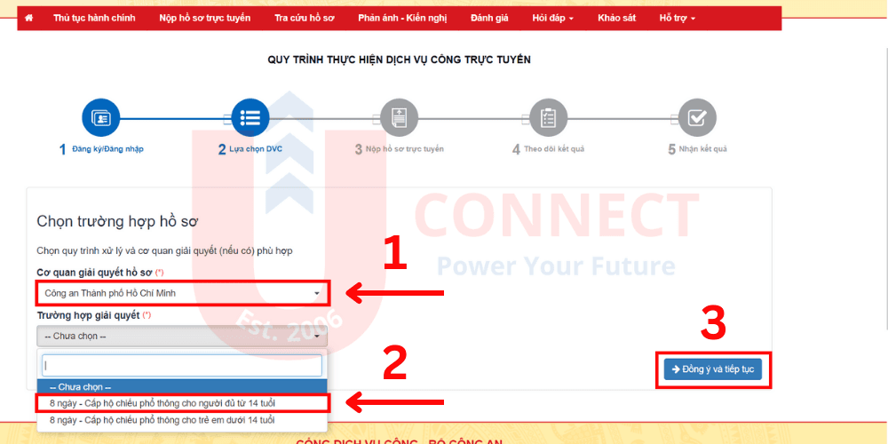 Hướng dẫn làm hộ chiếu gắn chip online